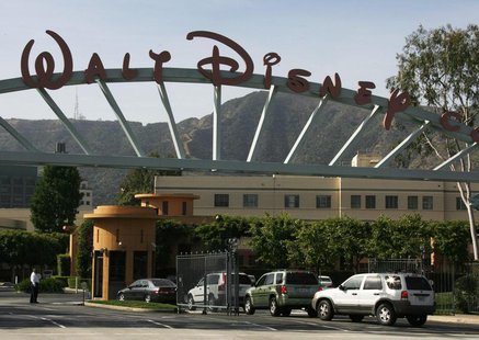 The main gate of entertainment giant Walt Disney Co. is pictured in Burbank, California May 5, 2009. REUTERS/Fred Prouser The main gate of entertainment giant Walt Disney Co. is pictured in Burbank, California May 5, 2009. REUTERS/Fred Prouser
