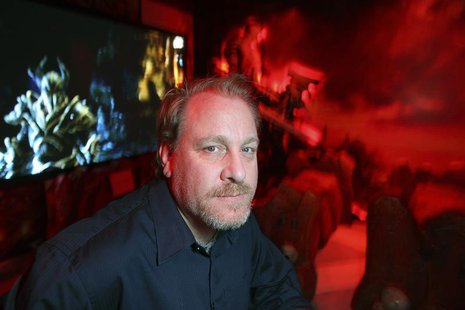 Former MLB player Curt Schilling poses in a game demonstration room at the Electronic Entertainment Expo, or E3, in this photo taken June 9, Former MLB player Curt Schilling poses in a game demonstration room at the Electronic Entertainment Expo, or E3, in this photo taken June 9,