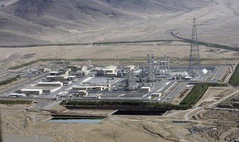 A view of the Arak heavy-water project 190 km (120 miles) southwest of Tehran August 26, 2006. REUTERS/ISNA/Handout A view of the Arak heavy-water project 190 km (120 miles) southwest of Tehran August 26, 2006. REUTERS/ISNA/Handout