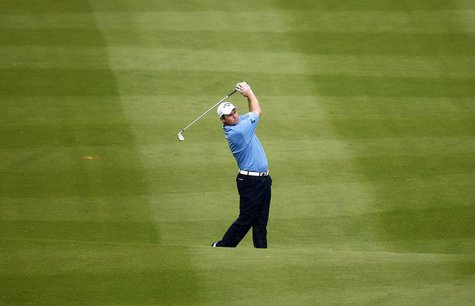 Alastair Forsyth of Scotland hits on the ninth fairway during the first round of the World Cup golf tournament in Dongguan November 26, 2009 Alastair Forsyth of Scotland hits on the ninth fairway during the first round of the World Cup golf tournament in Dongguan November 26, 2009
