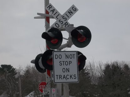 Railroad Crossing Photo: Terry Pezl-Midwest Communications
Railroad Crossing Photo: Terry Pezl-Midwest Communications