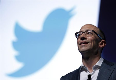 Twitter's CEO Dick Costolo is seen during a conference at the Cannes Lions festival in Cannes in this file photo taken June 20, 2012. REUTER Twitter's CEO Dick Costolo is seen during a conference at the Cannes Lions festival in Cannes in this file photo taken June 20, 2012. REUTER
