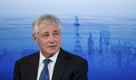 U.S. Defense Secretary Chuck Hagel attends at the annual Munich Security Conference February 1, 2014. REUTERS/Lukas Barth U.S. Defense Secretary Chuck Hagel attends at the annual Munich Security Conference February 1, 2014. REUTERS/Lukas Barth