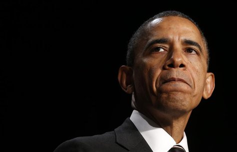 U.S. President Barack Obama pauses during his remarks at the National Prayer Breakfast in Washington February 6, 2014. REUTERS/Kevin Lamarqu U.S. President Barack Obama pauses during his remarks at the National Prayer Breakfast in Washington February 6, 2014. REUTERS/Kevin Lamarqu