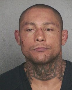 Thiago Silva, 31, who was arrested late Thursday night after threatening to shoot a packed South Florida martial arts gym, is shown in this Thiago Silva, 31, who was arrested late Thursday night after threatening to shoot a packed South Florida martial arts gym, is shown in this