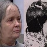 Jamie Lewis in court in California side by side with mugshot of Judy Lynn Hayman taken at the time of her arrest. Jamie Lewis in court in California side by side with mugshot of Judy Lynn Hayman taken at the time of her arrest.