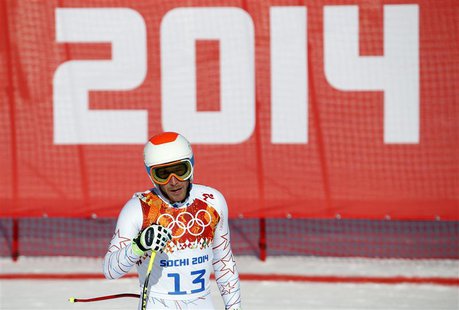 Bode Miller of the U.S. skis during the third training session for the men's alpine skiing downhill event at the 2014 Sochi Winter Olympics Bode Miller of the U.S. skis during the third training session for the men's alpine skiing downhill event at the 2014 Sochi Winter Olympics