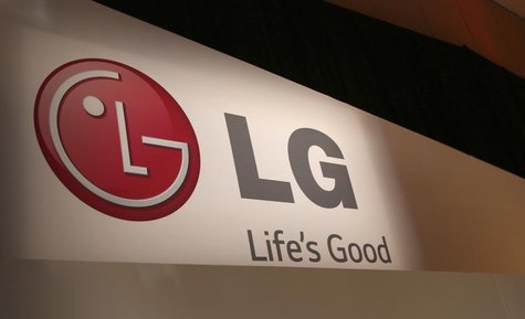 The LG company logo is seen following an event during the annual Consumer Electronics Show (CES ) in Las Vegas, Nevada January 6, 2014. REUT The LG company logo is seen following an event during the annual Consumer Electronics Show (CES ) in Las Vegas, Nevada January 6, 2014. REUT