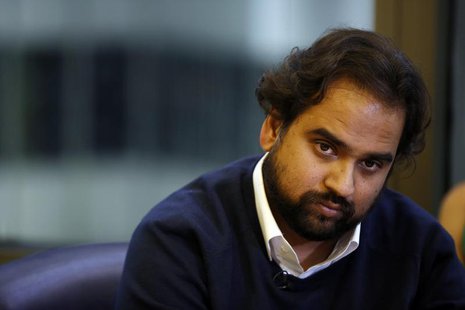 Hosain Rahman, co-founder and chief executive of Jawbone, attends the wearable computing panel during Reuters Global Technology Summit in Sa Hosain Rahman, co-founder and chief executive of Jawbone, attends the wearable computing panel during Reuters Global Technology Summit in Sa