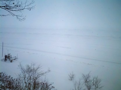 Lake Michigan Frozen Over Lake Michigan Frozen Over