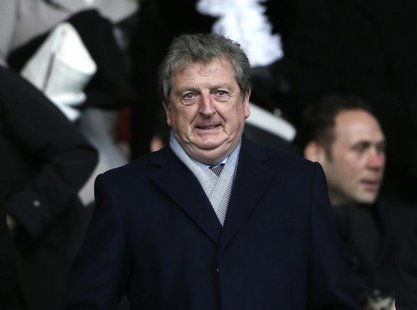 England manager Roy Hodgson prepares to watch Chelsea play Southampton in their English Premier League soccer match at St Mary's stadium in England manager Roy Hodgson prepares to watch Chelsea play Southampton in their English Premier League soccer match at St Mary's stadium in