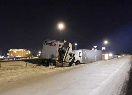 Tractor-trailer crash that occurred during the Friday evening hours on Interstate 70 near the 7 mile marker in Vigo County. No injuries reported. Tractor-trailer crash that occurred during the Friday evening hours on Interstate 70 near the 7 mile marker in Vigo County. No injuries reported.