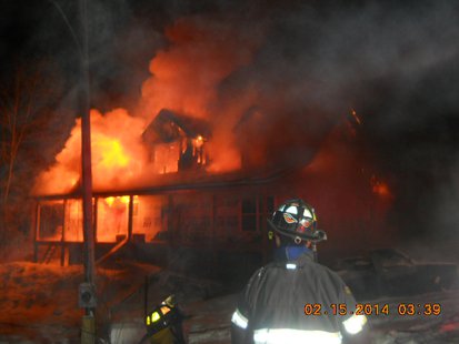 Riley house fire provided by Riley Fire Dept Riley house fire provided by Riley Fire Dept