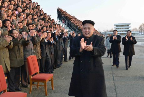North Korean leader Kim Jong Un visits participants of a national agriculture competition in this undated photo released by North Korea's Ko North Korean leader Kim Jong Un visits participants of a national agriculture competition in this undated photo released by North Korea's Ko