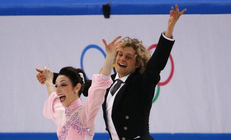 Meryl Davis and Charlie White of the U.S. compete during the Figure Skating Ice Dance Short Dance Program at the Sochi 2014 Winter Olympics, Meryl Davis and Charlie White of the U.S. compete during the Figure Skating Ice Dance Short Dance Program at the Sochi 2014 Winter Olympics,