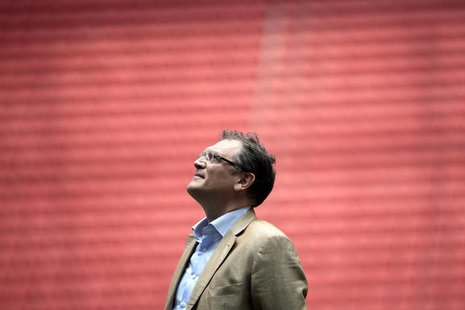 FIFA's Secretary General Jerome Valcke reacts during a visit to the Mane Garrincha National Stadium in Brasilia, February 17, 2014. REUTERS/ FIFA's Secretary General Jerome Valcke reacts during a visit to the Mane Garrincha National Stadium in Brasilia, February 17, 2014. REUTERS/