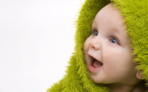 A baby. A baby.
