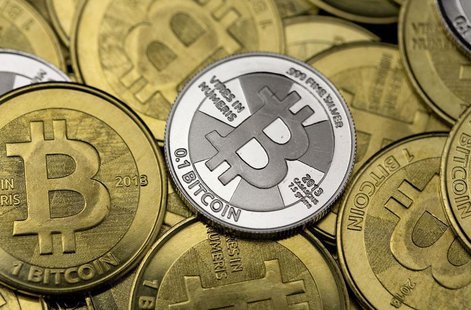 Some of Bitcoin enthusiast Mike Caldwell's coins are pictured at his office in this photo illustration in Sandy, Utah, January 31, 2014. REU Some of Bitcoin enthusiast Mike Caldwell's coins are pictured at his office in this photo illustration in Sandy, Utah, January 31, 2014. REU