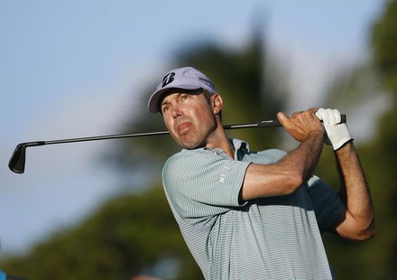 Matt Kuchar of the U.S. follows his ball after teeing off on the 11th hole during the first round at the Sony Open golf tournament at Waiala Matt Kuchar of the U.S. follows his ball after teeing off on the 11th hole during the first round at the Sony Open golf tournament at Waiala