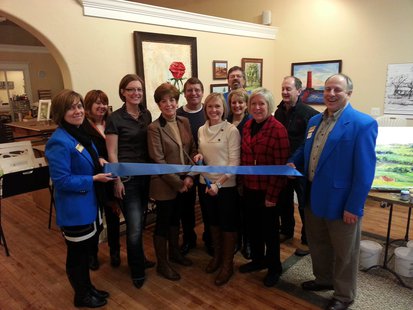 The official ribbon cutting for the new location for Cassy Tully - Fine Arts LLC in Plymouth. The official ribbon cutting for the new location for Cassy Tully - Fine Arts LLC in Plymouth.