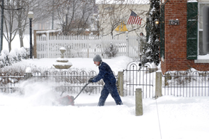 Time to cleanup following the blizzard Time to cleanup following the blizzard