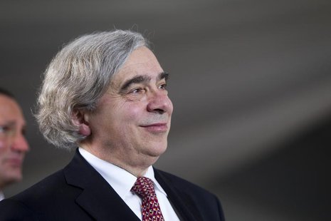 United States Secretary of Energy Ernest Moniz attends the grand opening of the Ivanpah Solar Electric Generating System in the Mojave Deser United States Secretary of Energy Ernest Moniz attends the grand opening of the Ivanpah Solar Electric Generating System in the Mojave Deser