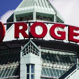 The Rogers sign is seen atop the Rogers Communications headquarters building on the day of their annual general meeting for shareholders in The Rogers sign is seen atop the Rogers Communications headquarters building on the day of their annual general meeting for shareholders in