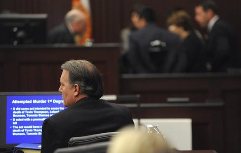 Michael Dunn sits in the courtroom during closing arguments at his murder trial in the shooting death of unarmed teen Jordan Davis, in Jacks Michael Dunn sits in the courtroom during closing arguments at his murder trial in the shooting death of unarmed teen Jordan Davis, in Jacks