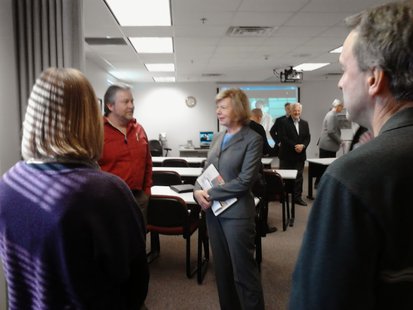 Sen. Tammy Baldwin at Domtar Mill, Rothschild, WI
Sen. Tammy Baldwin at Domtar Mill, Rothschild, WI