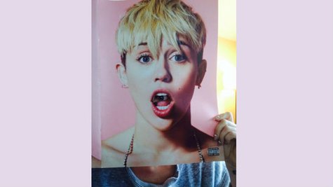 Image courtesy of Image Courtesy MIley Cyrus Twitter (via ABC News Radio) Image courtesy of Image Courtesy MIley Cyrus Twitter (via ABC News Radio)