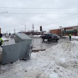 Appleton public works crews work to repair traffic lights damaged in a crash at the intersection of Meade St. and Northland Ave., Feb. 20, 2014. (Photo from: Appleton DPW) Appleton public works crews work to repair traffic lights damaged in a crash at the intersection of Meade St. and Northland Ave., Feb. 20, 2014. (Photo from: Appleton DPW)