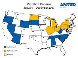 United Van Lines migration patterns United Van Lines migration patterns