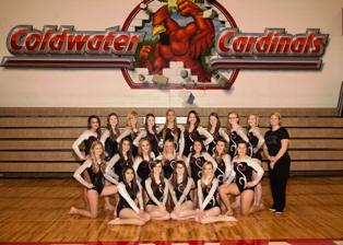 2013-2014 Coldwater High School gymnastics team 2013-2014 Coldwater High School gymnastics team