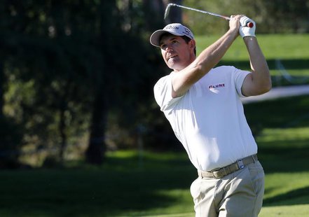 Padraig Harrington of Ireland plays a shot on the 17th hole during the second round of the inaugural Turkish Airlines Open in the south west Padraig Harrington of Ireland plays a shot on the 17th hole during the second round of the inaugural Turkish Airlines Open in the south west