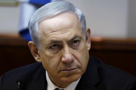 Israel's Prime Minister Benjamin Netanyahu attends the weekly cabinet meeting in Jerusalem February 2, 2014. REUTERS/Gali Tibbon/Pool Israel's Prime Minister Benjamin Netanyahu attends the weekly cabinet meeting in Jerusalem February 2, 2014. REUTERS/Gali Tibbon/Pool