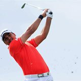 Feb 23, 2014; Marana, AZ, USA; Jason Day with his approach shot on the 14th during the semifinal round of the World Golf Championships - Acc Feb 23, 2014; Marana, AZ, USA; Jason Day with his approach shot on the 14th during the semifinal round of the World Golf Championships - Acc