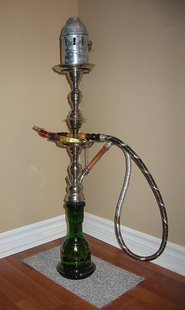 An Egyptian hookah, or shisha. (Photo from: Wikimedia Commons) An Egyptian hookah, or shisha. (Photo from: Wikimedia Commons)