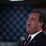 New Jersey Governor Chris Christie answers a question during the 110th Town Hall Meeting in Middletown Township, New Jersey, February 20, 20 New Jersey Governor Chris Christie answers a question during the 110th Town Hall Meeting in Middletown Township, New Jersey, February 20, 20