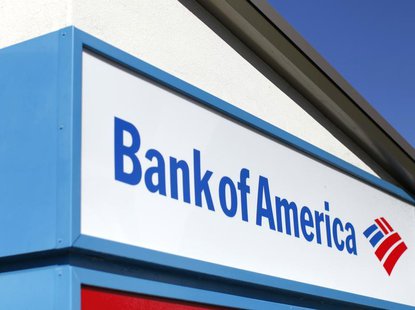 A Bank of America sign is pictured in Encinitas, California January 14, 2014. REUTERS/Mike Blake A Bank of America sign is pictured in Encinitas, California January 14, 2014. REUTERS/Mike Blake
