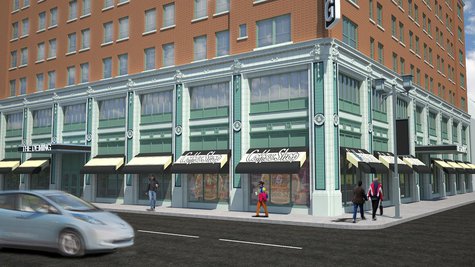 Deming Center artist rendering courtesy Core Redevelopment Deming Center artist rendering courtesy Core Redevelopment