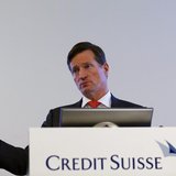 Brady W. Dougan, CEO of Credit Suisse, addresses the full year results conference in Zurich February 6, 2014. REUTERS/Denis Balibouse Brady W. Dougan, CEO of Credit Suisse, addresses the full year results conference in Zurich February 6, 2014. REUTERS/Denis Balibouse