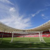 Beira-Rio Stadium is pictured during a visit by FIFA General Secretary Jerome Valcke in Porto Alegre February 18, 2014. REUTERS/Edison Vara Beira-Rio Stadium is pictured during a visit by FIFA General Secretary Jerome Valcke in Porto Alegre February 18, 2014. REUTERS/Edison Vara