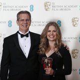 Chris Buck and Jennifer Lee celebrate after winning the Animated Film category for "Frozen" at the British Academy of Film and Arts (BAFTA) Chris Buck and Jennifer Lee celebrate after winning the Animated Film category for "Frozen" at the British Academy of Film and Arts (BAFTA)
