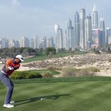 Tiger Woods of the U.S.takes a shot on the 8th tee during the third round of the 2014 Omega Dubai Desert Classic in Dubai February 1, 2014. Tiger Woods of the U.S.takes a shot on the 8th tee during the third round of the 2014 Omega Dubai Desert Classic in Dubai February 1, 2014.