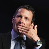 Lance Armstrong, founder of the LIVESTRONG foundation, takes part in a special session regarding cancer in the developing world during the C Lance Armstrong, founder of the LIVESTRONG foundation, takes part in a special session regarding cancer in the developing world during the C