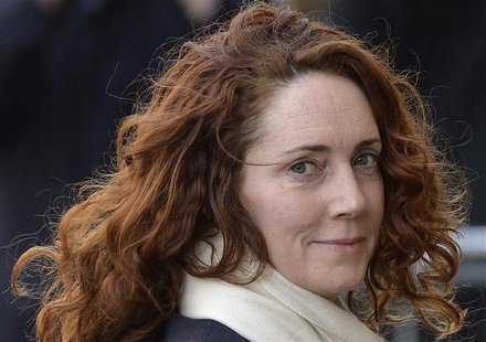 Former News International chief executive Rebekah Brooks arrives at the Old Bailey courthouse in London February 26, 2014. REUTERS/Toby Melv Former News International chief executive Rebekah Brooks arrives at the Old Bailey courthouse in London February 26, 2014. REUTERS/Toby Melv