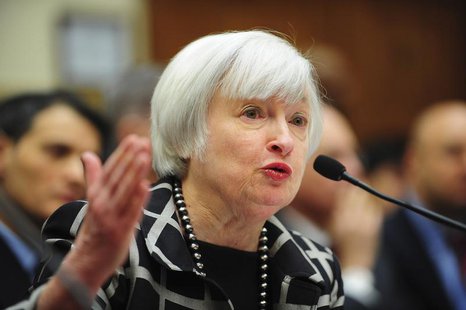 Federal Reserve Chair Janet Yellen testifies before a House Financial Services Committee hearing on "Monetary Policy and the State of the Ec Federal Reserve Chair Janet Yellen testifies before a House Financial Services Committee hearing on "Monetary Policy and the State of the Ec
