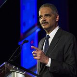 United States Attorney General Eric Holder speaks during the Human Rights Campaign's 13th annual Greater New York Gala in the Manhattan boro United States Attorney General Eric Holder speaks during the Human Rights Campaign's 13th annual Greater New York Gala in the Manhattan boro