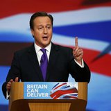 Britain's Prime Minister David Cameron delivers his keynote speech at the Conservative Party conference in Birmingham, central England Octob Britain's Prime Minister David Cameron delivers his keynote speech at the Conservative Party conference in Birmingham, central England Octob