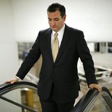 U.S. Senator Ted Cruz (R-TX) arrives in the subway for a vote whether to raise the debt ceiling at the U.S. Capitol in Washington February 1 U.S. Senator Ted Cruz (R-TX) arrives in the subway for a vote whether to raise the debt ceiling at the U.S. Capitol in Washington February 1
